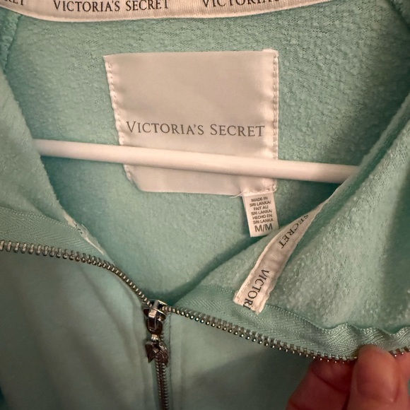 Victoria's Secret Mint Green Zip-Up Jacket - Picture 4 of 4